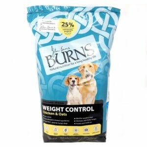 Burns Weight Control Chicken & Oats Adult & Senior Dry Dog Food 2kg