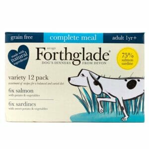 FORTHGLADE Grain Free (Salmon & Sardines) Wet Dog Food 12 x 395g