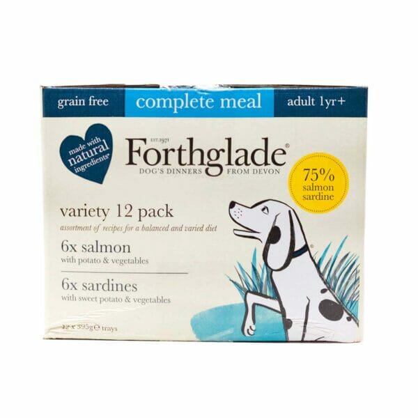 Forthglade Grain Free Salmon and Sardines 12 x 395g end 2