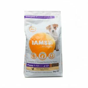 IAMS for vitality small and medium with fresh chicken 2 kg