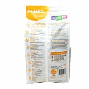 IAMS for Vitality Adult Cat Food with Lamb Cat Dry Food 2kg back pack