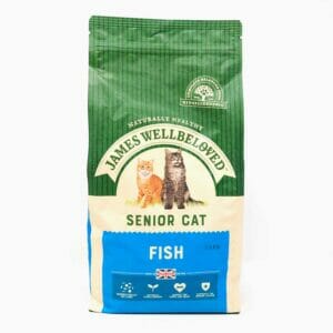 JAMES WELLBELOVED Fish & Rice Senior Dry Cat Food 1.5kg