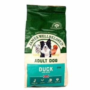 James Wellbeloved Adult Duck and Rice Dry Dog Food 2kg