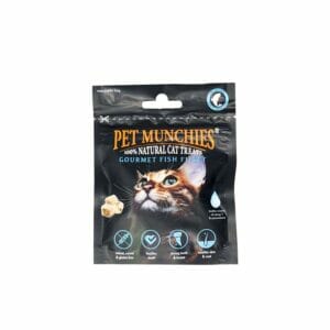 Pet Munchies Gourmet Fish Fillet Treats for Cats 10g