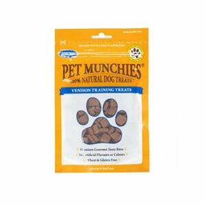 Pet munchies venison training treat dog