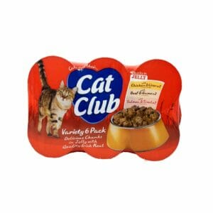 Cat Club Chunks in Jelly Variety 6x400g