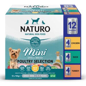 1 box of Naturo Mini Small Breed Poultry Selection