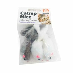 Catnip Mice 4 pieces cat toy