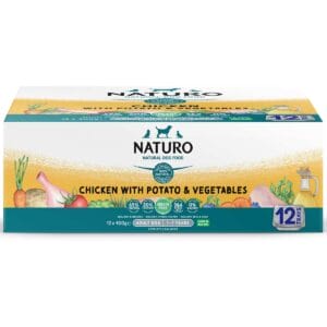 Naturo Grain Free Chicken with Potato and Vegetables 12 pack 1 box