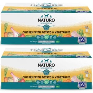 Naturo Grain Free Chicken with Potato and Vegetables 12 pack 2 box