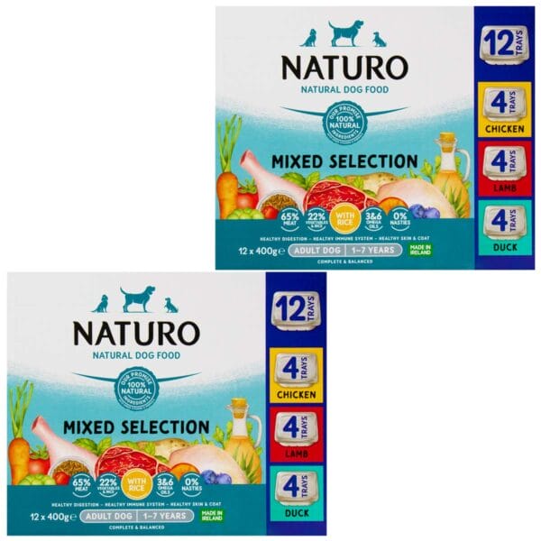 2 boxes of Naturo Mixed Selection 400g