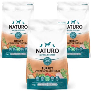 Naturo Grain Free Turkey with Potato 2kg x 3