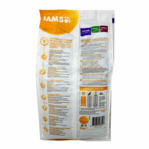 IAMS for Vitality with Ocean Fish Kitten Dry Food 2kg back pack