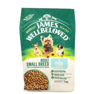 James Wellbeloved Small Breed Duck & Rice Adult Dry Dog Food 1.5 kg