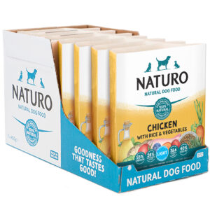 1 box of 7 trays of Naturo Light Chicken with Rice 400g