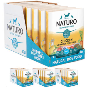 4 boxes of 7 trays of Naturo Light Chicken with Rice 400g