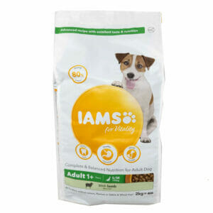 IAMS for Vitality with lamb for small and medium adult dry dog food 2kg