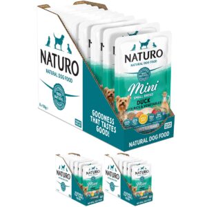 24 Pouches of Naturo Mini Small Breed Duck with Rice and Vegetables