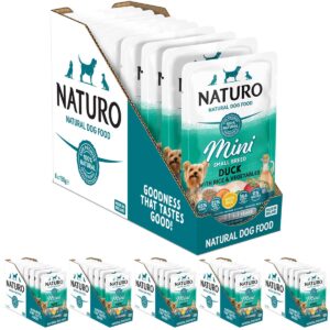48 Pouches of Naturo Mini Small Breed Duck with Rice and Vegetables