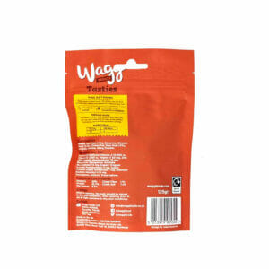 WAGG Tasties Chicken Ham & Beef Tasty Chunks 125g back pack