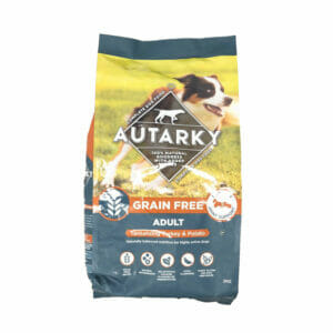 AUTARKY Grain & Gluten Free Tantalising Turkey & Potato Dry Dog Food 2kg front pack