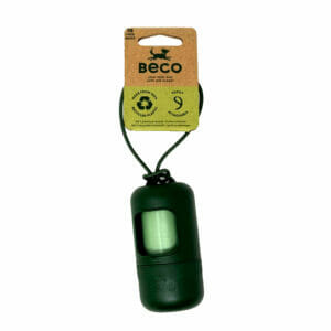 Beco Recycled Plastic Poop Bag Dispenser SGL+15 bags