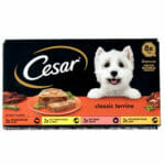 Cesar Classics Wet Dog Food Terrine Mixed Selection 8PK 150g