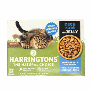 Harringtons Cat Fish Selection In Jelly 12pk 85g Wet Cat Food