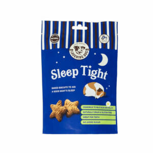 Laughing Dog Sleep Tight Grain Free Treats 125g front pack