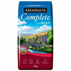 Arkwrights Complete Beef Dry Dog Food 15kg