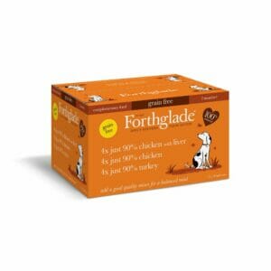 FORTHGLADE Grain Free Poultry Mix Natural Wet Dog Food 12 pack 395g