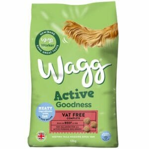 WAGG Active Goodness Beef & Vegetables Dry Dog Food 12kg
