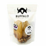 NAW Buffalo Ears Natural Dog Treats 4 Pack front pack