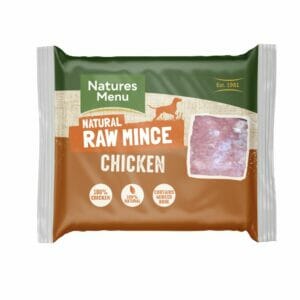 NATURES MENU Just Chicken 400g Mince Raw Dog Food