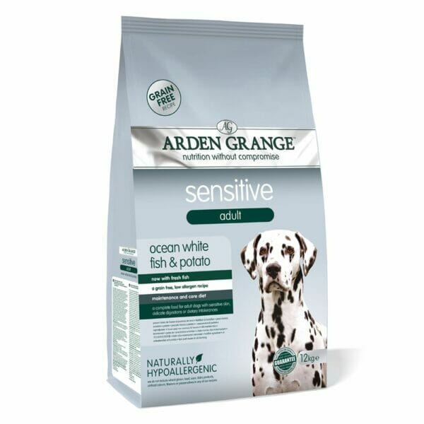 ARDEN GRANGE Dog Adult Sensitive Dry Dog Food 12kg