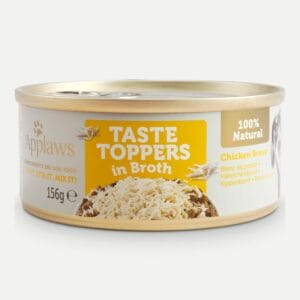APPLAWS Taste Toppers Chicken in Broth Wet Dog Food 12x156g