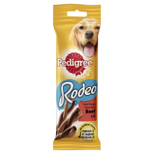 1 bag of PEDIGREE Rodeo Beef Dog Treats - 4 Sticks