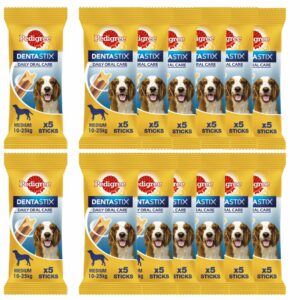 14 bags of PEDIGREE Dentastix Medium Dog Dental Treats 128g