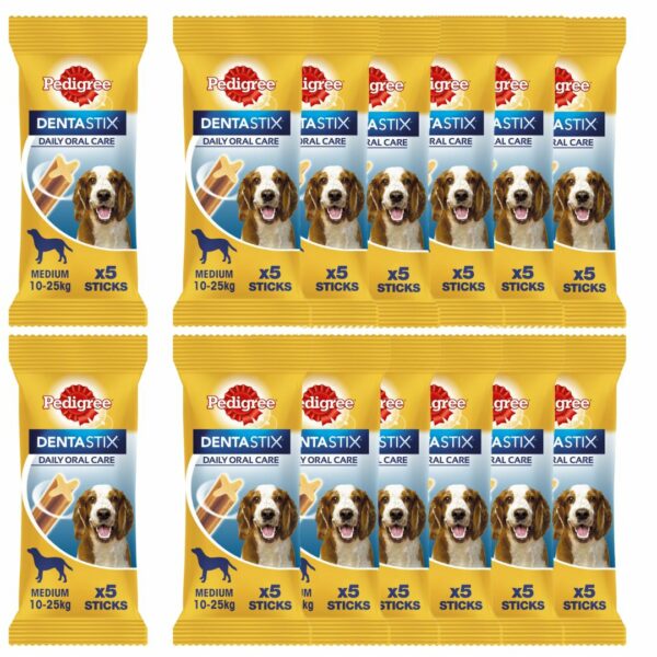 14 bags of PEDIGREE Dentastix Medium Dog Dental Treats 128g