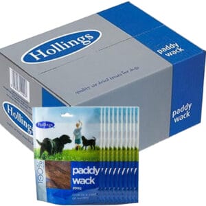 10 packs of HOLLINGS Paddywack Display Pack Dog Treats 200g