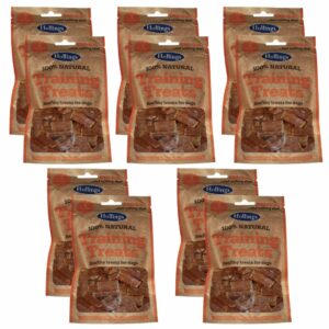 10 pouches of HOLLINGS Chicken Dog Training Treats 75g