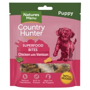 NATURES MENU Country Hunter Puppy Superfood Bites Dog Treats 70g