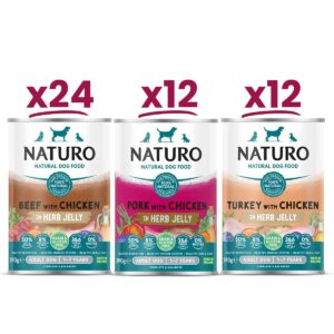12 for 10 Naturo Meaty Selection in Herb Jelly 4 pack