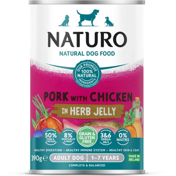 Naturo Pork with Chicken in Variety Meaty Selection 6 Pack Single Can